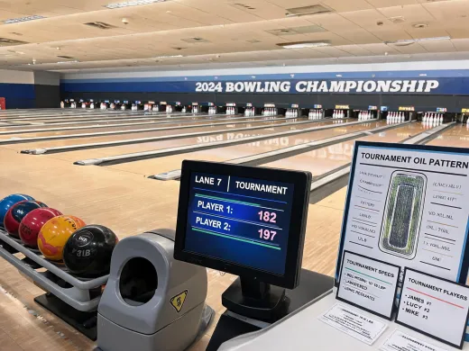 Tournament ball rack
